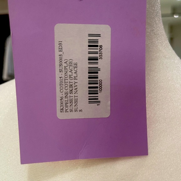 La Double J navy/multicolor skirt NWT - Picture 3 of 4